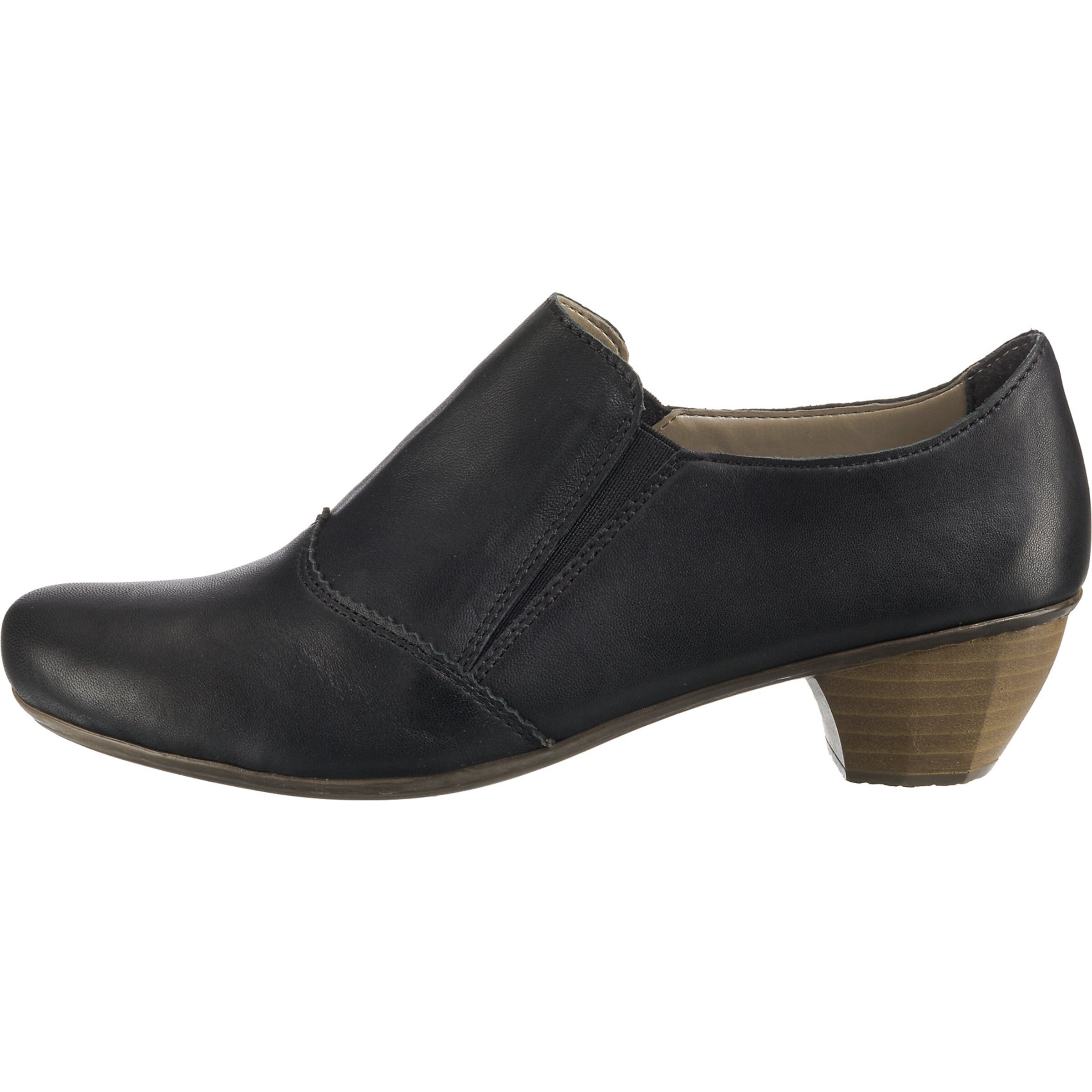 Escarpins à plateforme 'Clarino' Rieker en noir