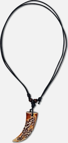 J. Jayz Necklace in Black: front