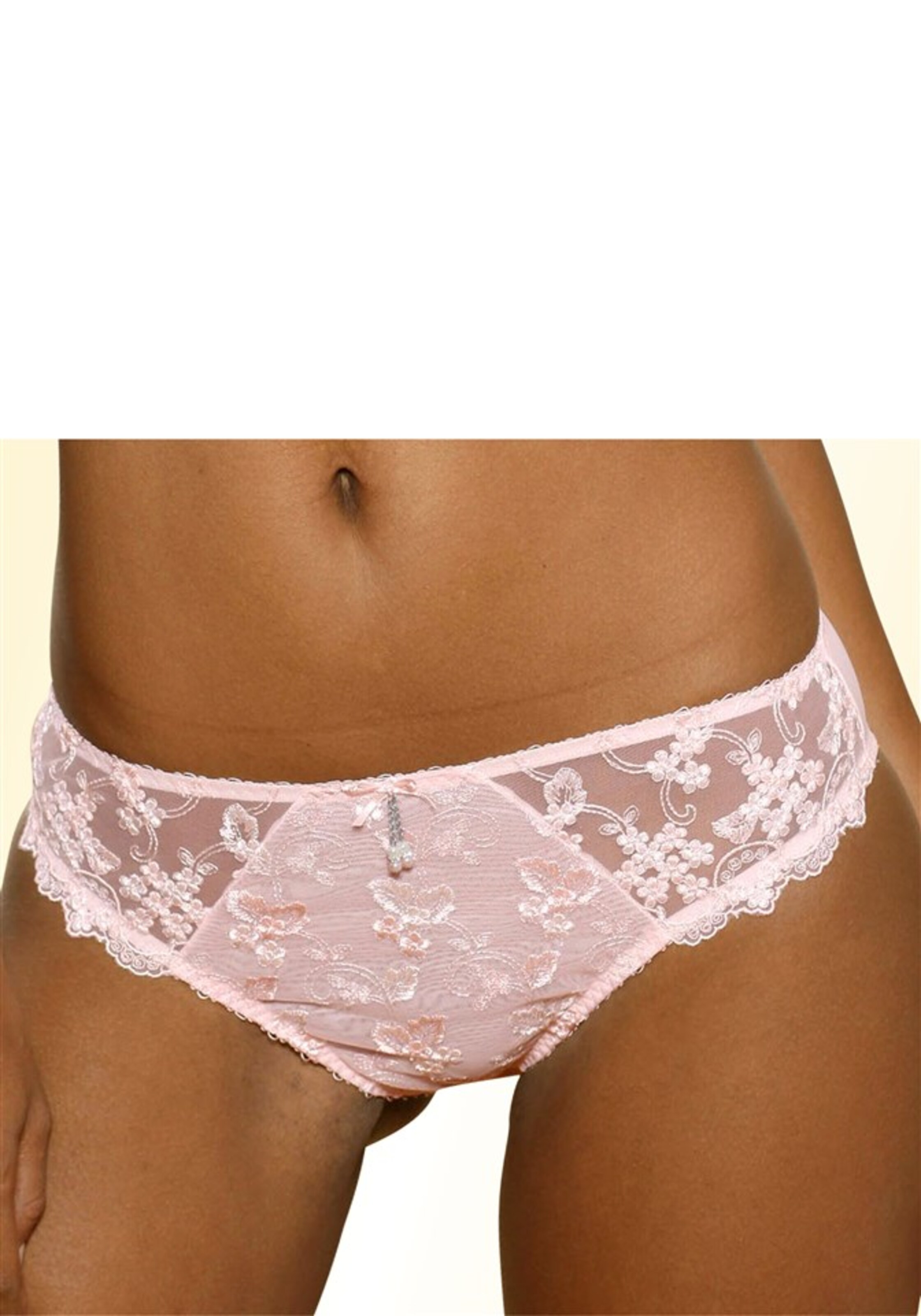 Slip LASCANA en rose : devant