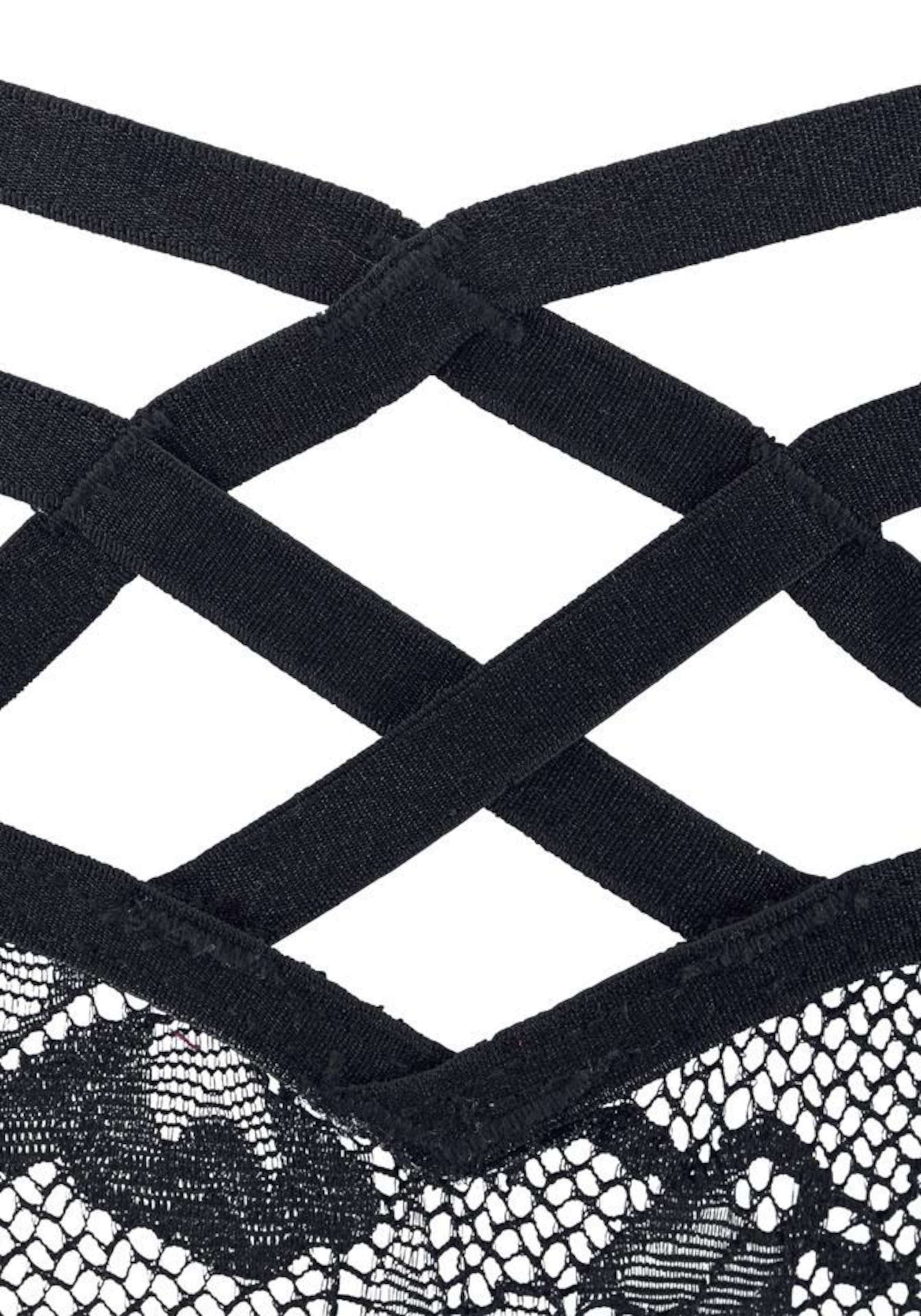 LASCANA String in Schwarz