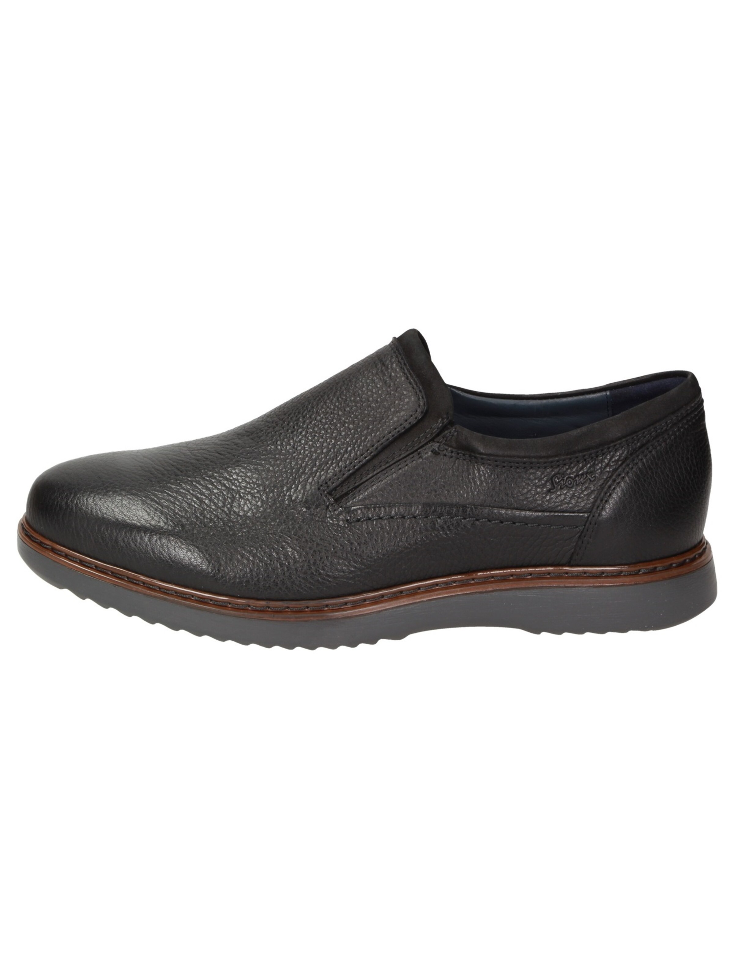 SIOUX Slip-ons ' Uras-700-K ' in Black
