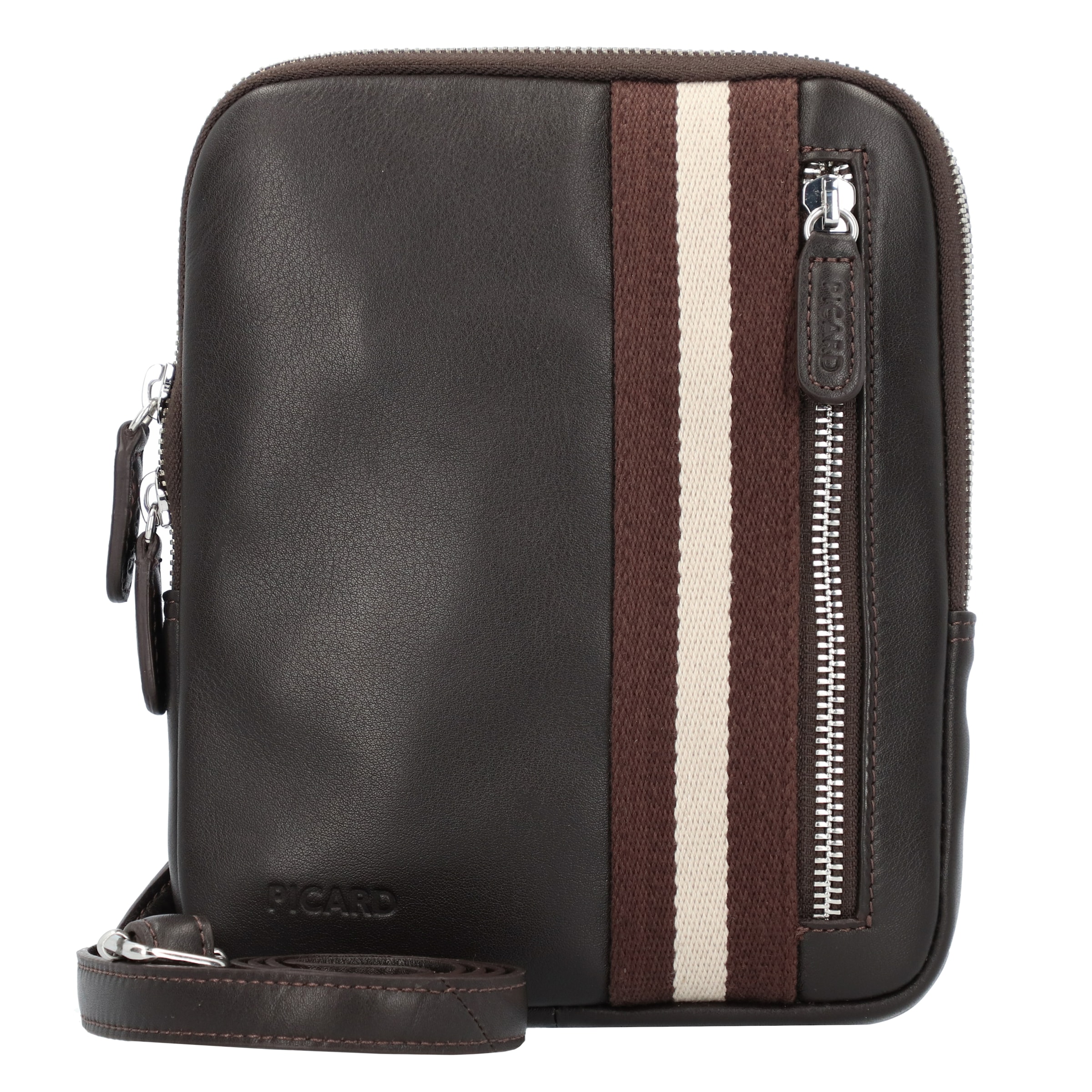 Picard Umhängetasche in Braun: Vorderseite