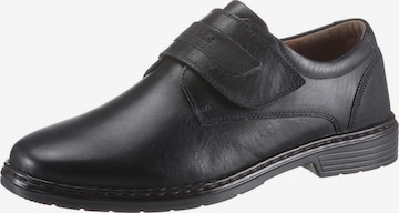 JOSEF SEIBEL Lace-Up Shoes 'Alastair' in Black: front
