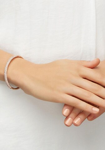 Swarovski Armreif 'Stone' in Gold: Vorderseite