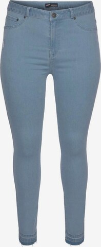 ARIZONA Arizona Skinny-fit-Jeans »Ultra Stretch« in Blau: predná strana