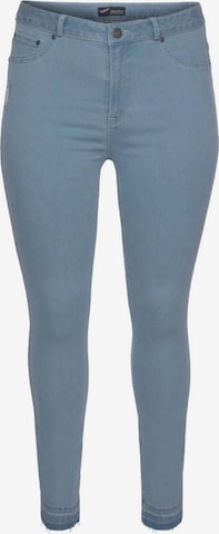 ARIZONA Skinny Arizona Skinny-fit-Jeans »Ultra Stretch« in Blau: predná strana