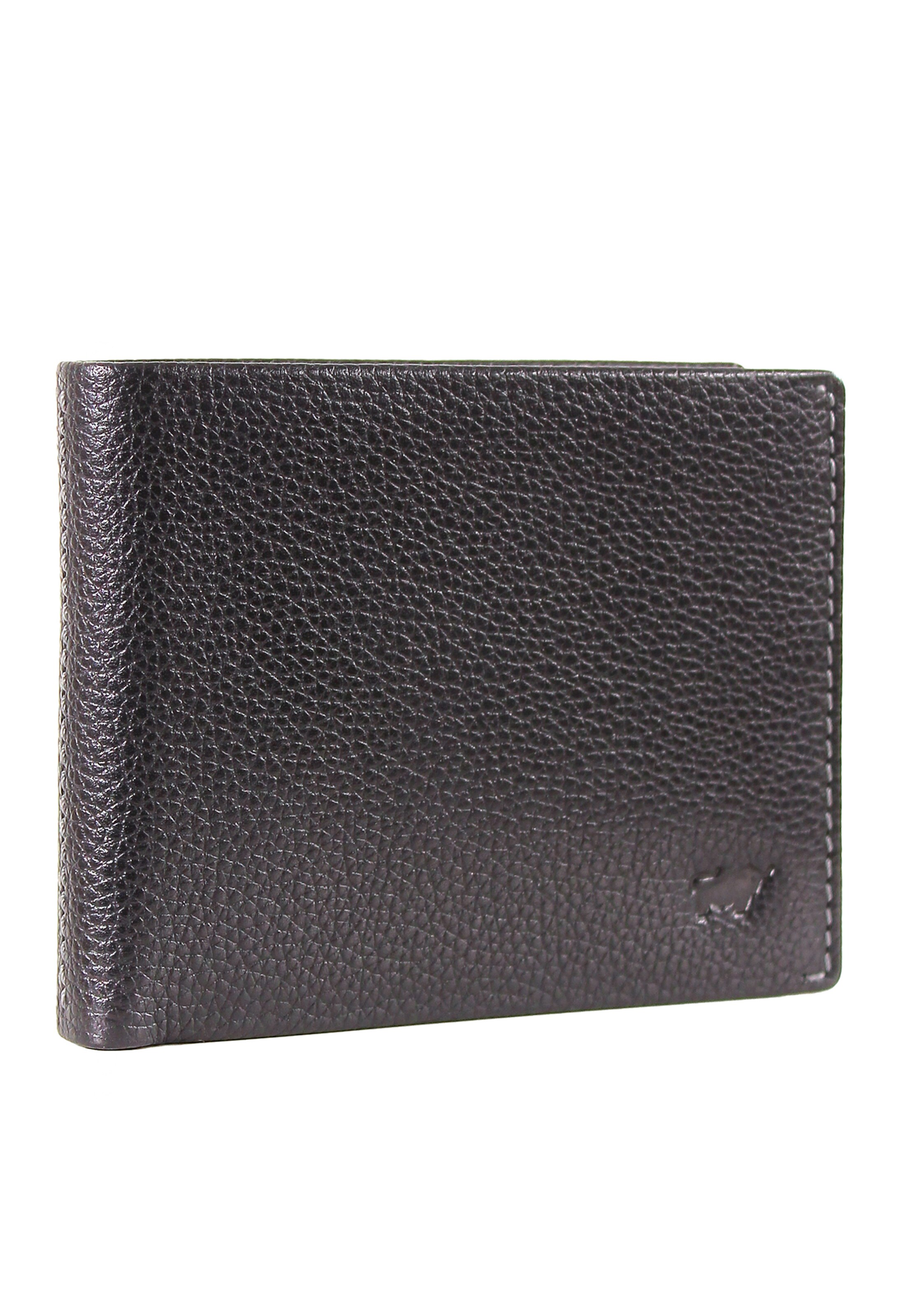 Braun Büffel Portemonnee in Zwart: voorkant