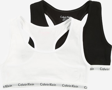 Seturi de lenjerie de la Calvin Klein Underwear pe negru: față