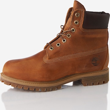 TIMBERLAND Boots 'AF 6 IN ANNVRSRY' i brun: forside