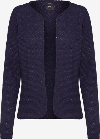 Cardigan ONLY en bleu : devant