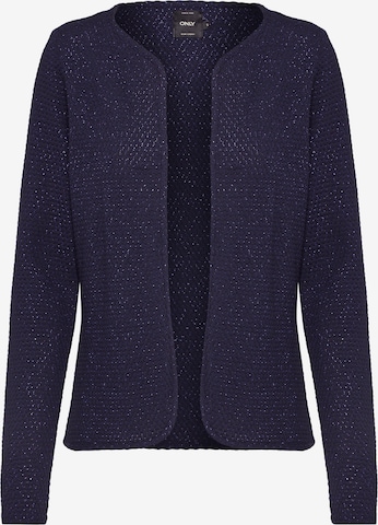 Cardigan ONLY en bleu : devant