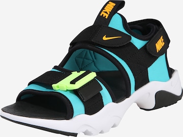 mėlyna Nike Sportswear Sandalai 'Canyon': priekis