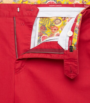 Regular Pantalon chino 'Oslo' MEYER en rouge