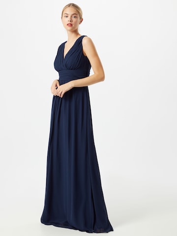 STAR NIGHT Evening Dress in Blue: front