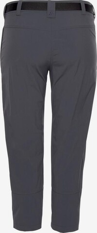 Maier Sports Regular Workout Pants 'Lula' in Grey