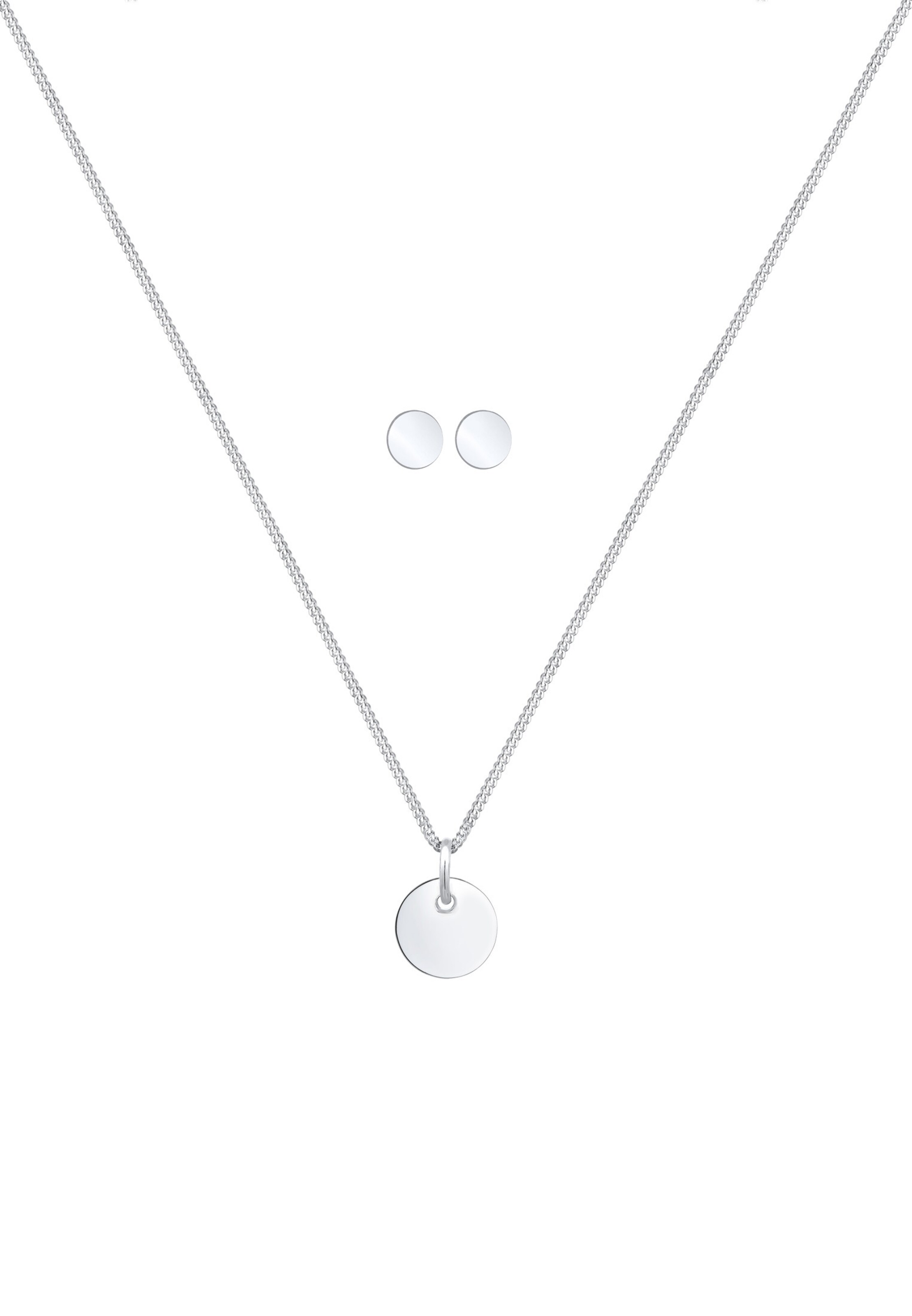 Parure de bijoux 'Geo' ELLI en argent