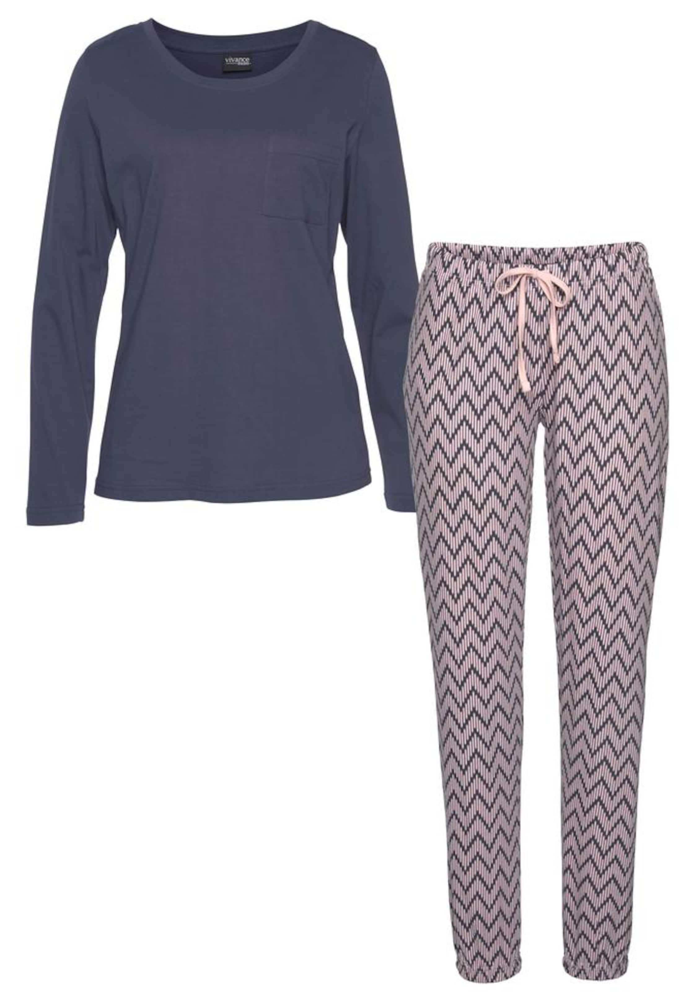 Pyjama 'Dreams' VIVANCE en bleu : devant