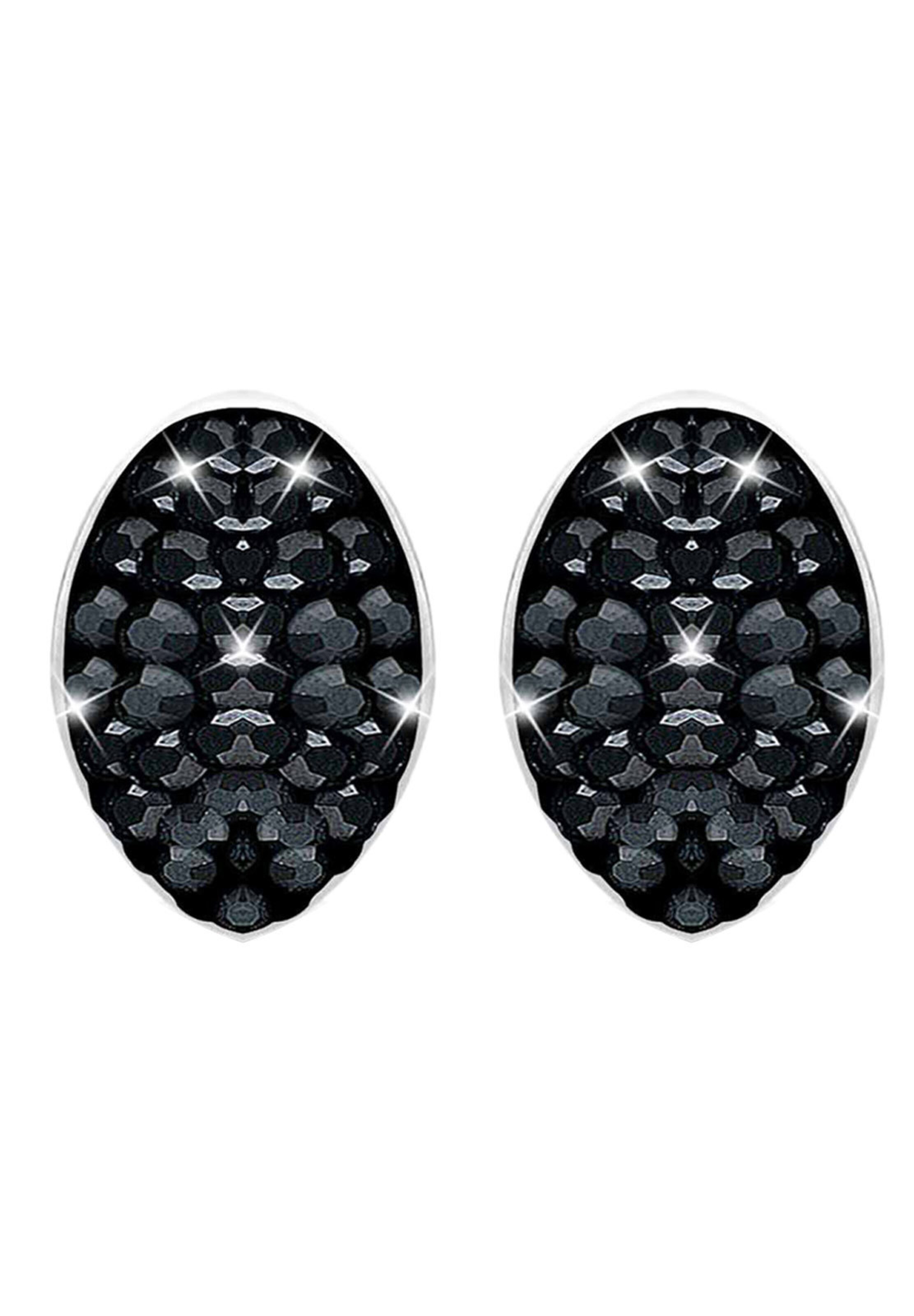 ELLI Creolen in Schwarz