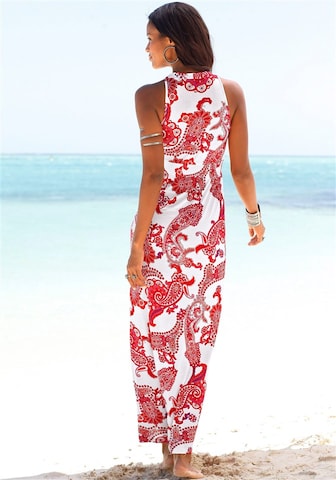 LASCANA Beach Dress in Red