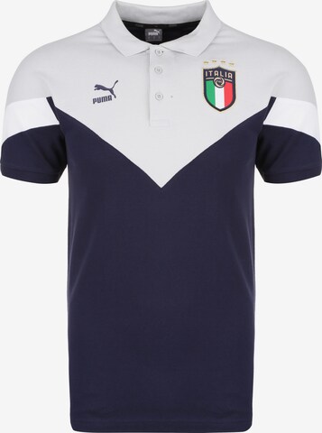 PUMA Functioneel shirt 'FIGC Italien Iconic MCS EM 2020' in Blauw: voorkant