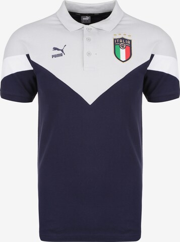 PUMA Shirt 'FIGC Italien Iconic MCS EM 2020' in Blau: predná strana