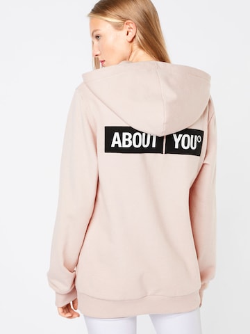 ABOUT YOU - Sweatshirt 'Senta' em rosa