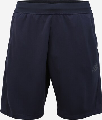 ADIDAS SPORTSWEAR Regular Sportshorts in Blau: predná strana