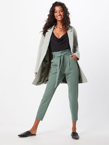 VERO MODA Slimfit Bandplooibroek 'VMEVA' in Groen