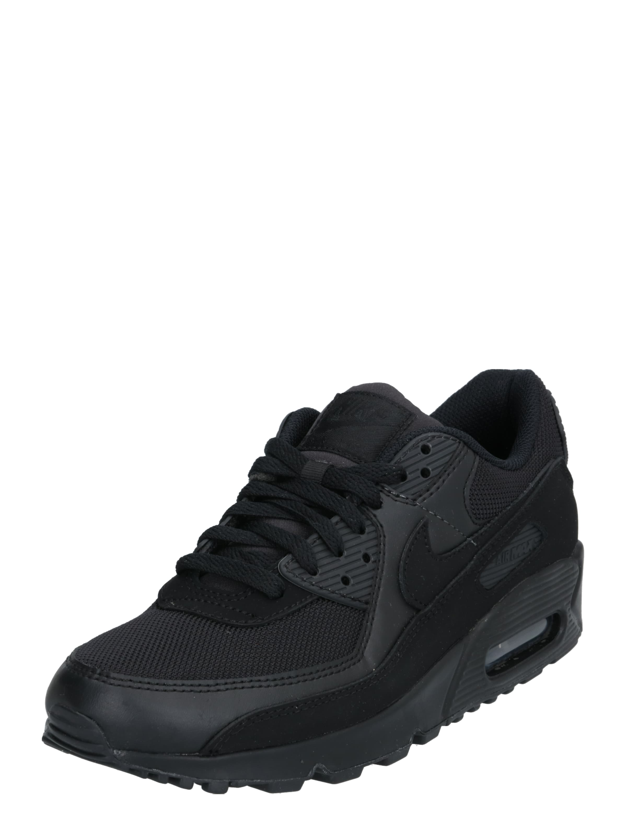 Sneaker bassa 'Air Max 90' di Nike Sportswear in nero: frontale