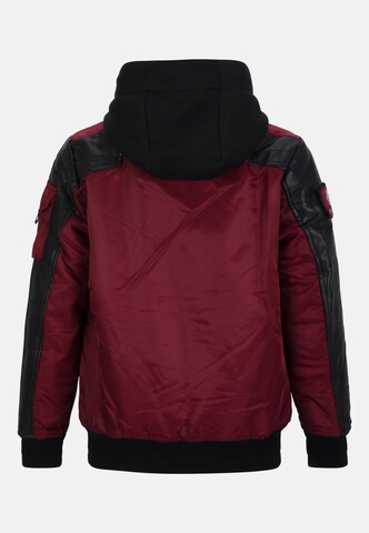 CIPO & BAXX Freizeitjacke Mini Active mit praktischen Taschen in Rot