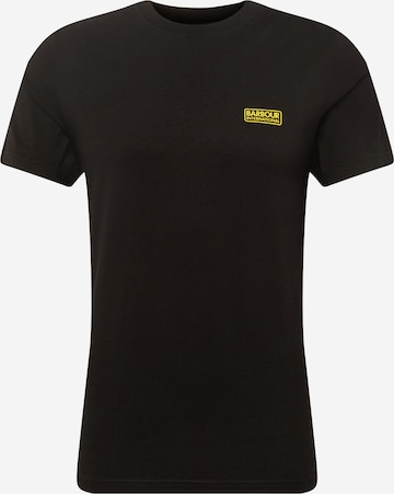Barbour International Regular fit Shirt 'International Small' in Zwart: voorkant