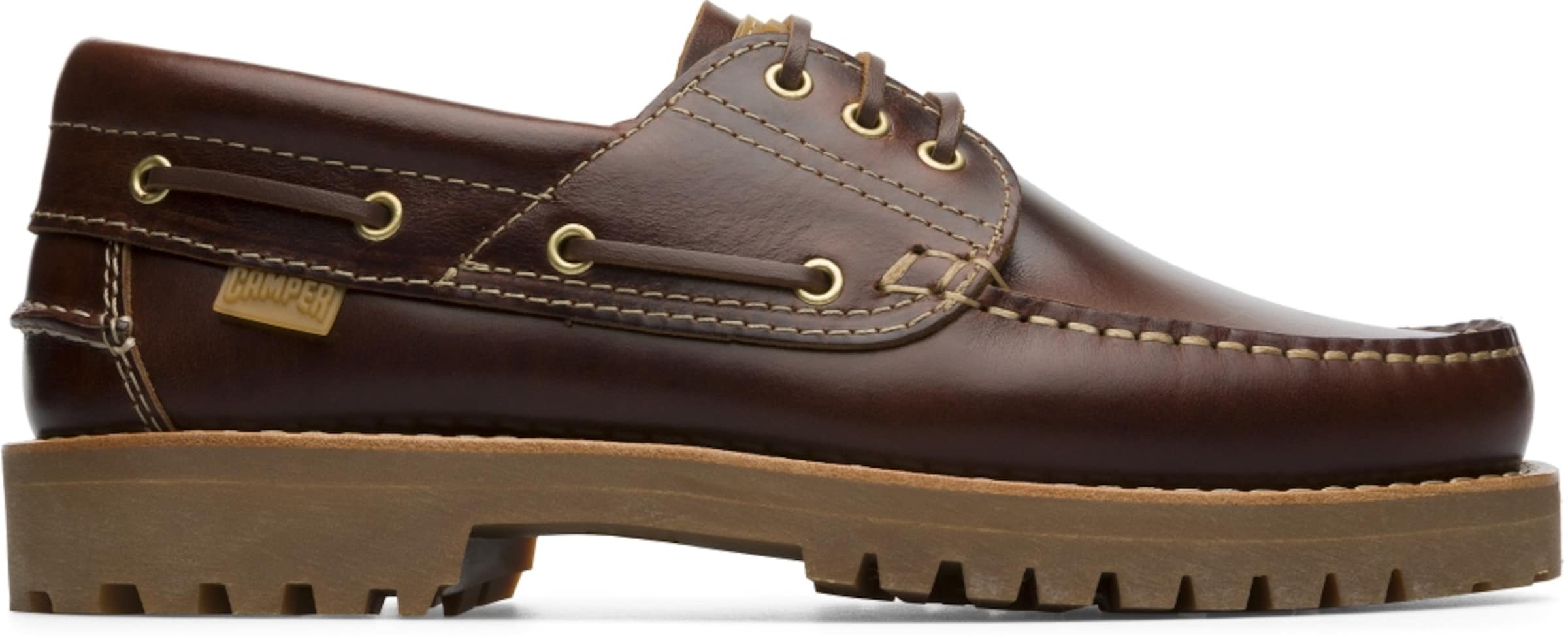 CAMPER Mocassins 'Nautico' in Bruin