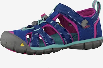 KEEN Sandalen 'Seacamp 2' in Blauw: voorkant