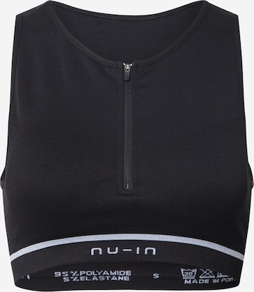 Regular Soutien-gorge de sport NU-IN en noir : devant