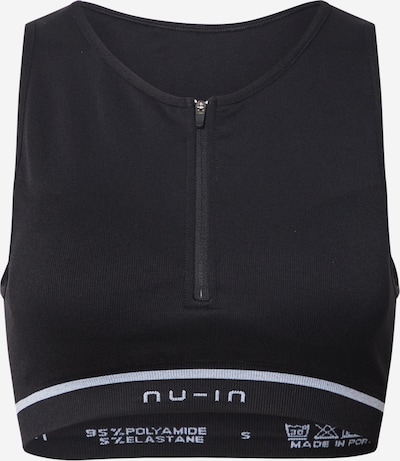 NU-IN Soutien-gorge de sport en noir, Vue avec produit