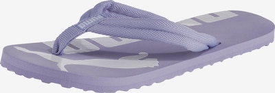 PUMA Sandalias de dedo 'Epic' en lila claro / blanco, Vista del producto