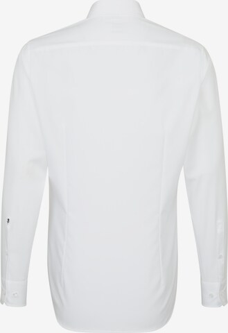 Coupe regular Chemise business SEIDENSTICKER en blanc