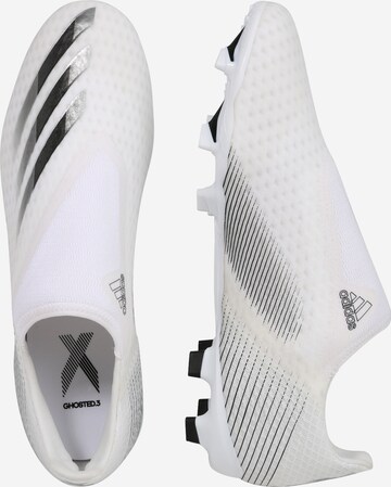 balta ADIDAS SPORTSWEAR Futbolo bateliai 'X GHOSTED.3'