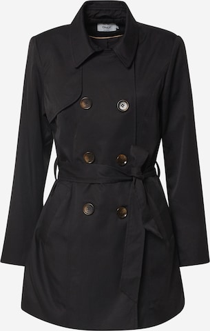 ONLY Between-seasons coat 'Valerie' in Black: front