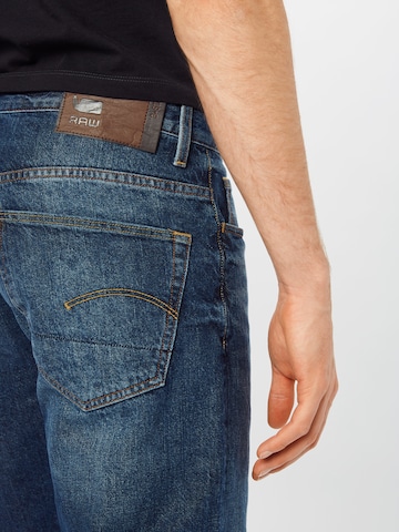 Regular Jean G-Star RAW en bleu