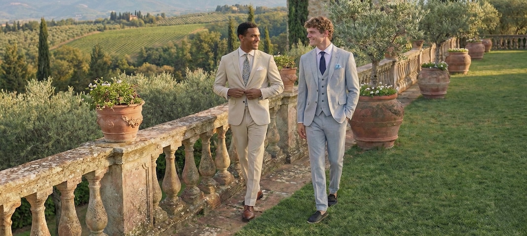 Täiuslik suvine ülikond igale peigmehele