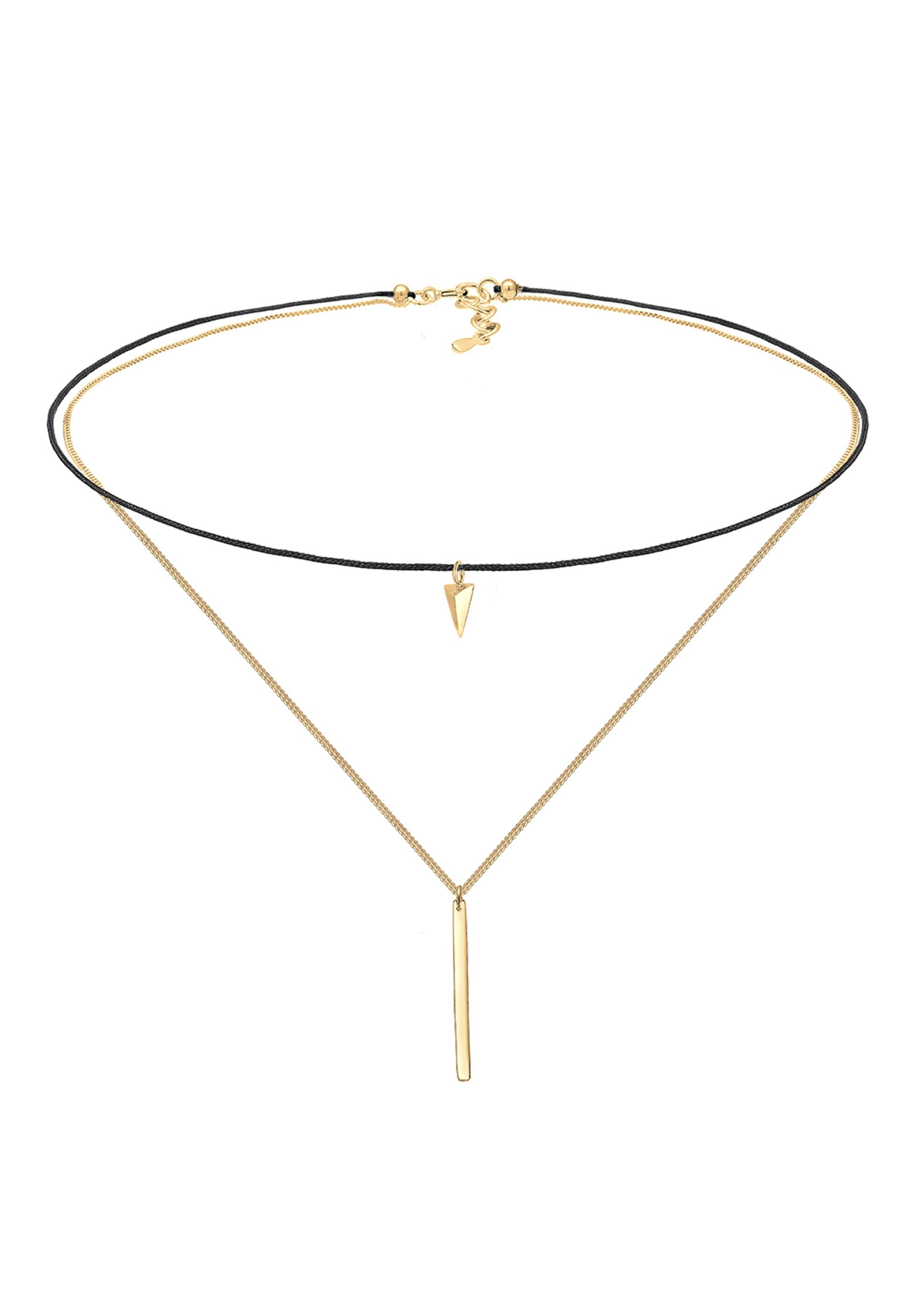ELLI Choker in Gold: Vorderseite