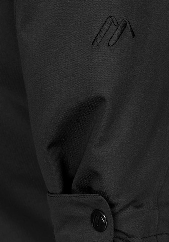 Maier Sports Raincoat in Black