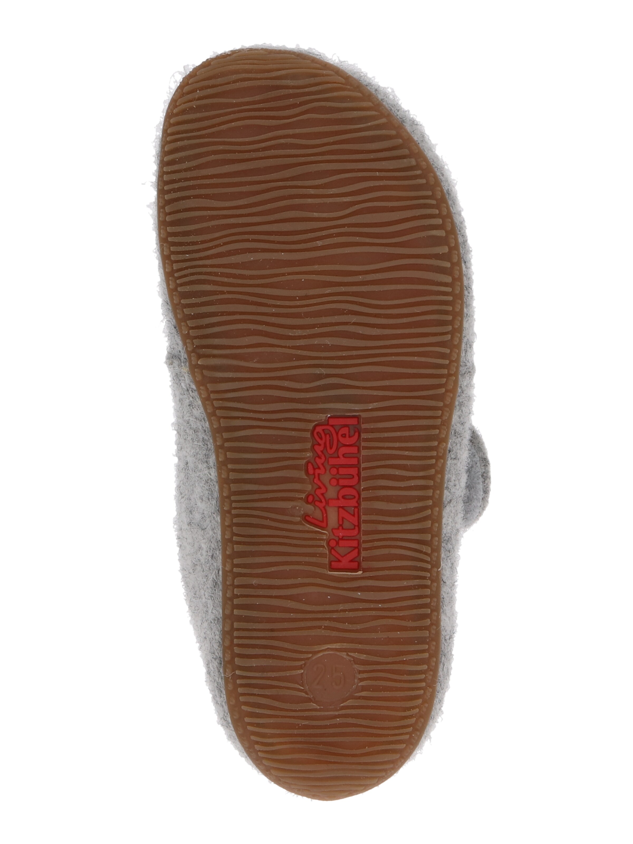 Living Kitzbühel Hausschuh in Grau: unten