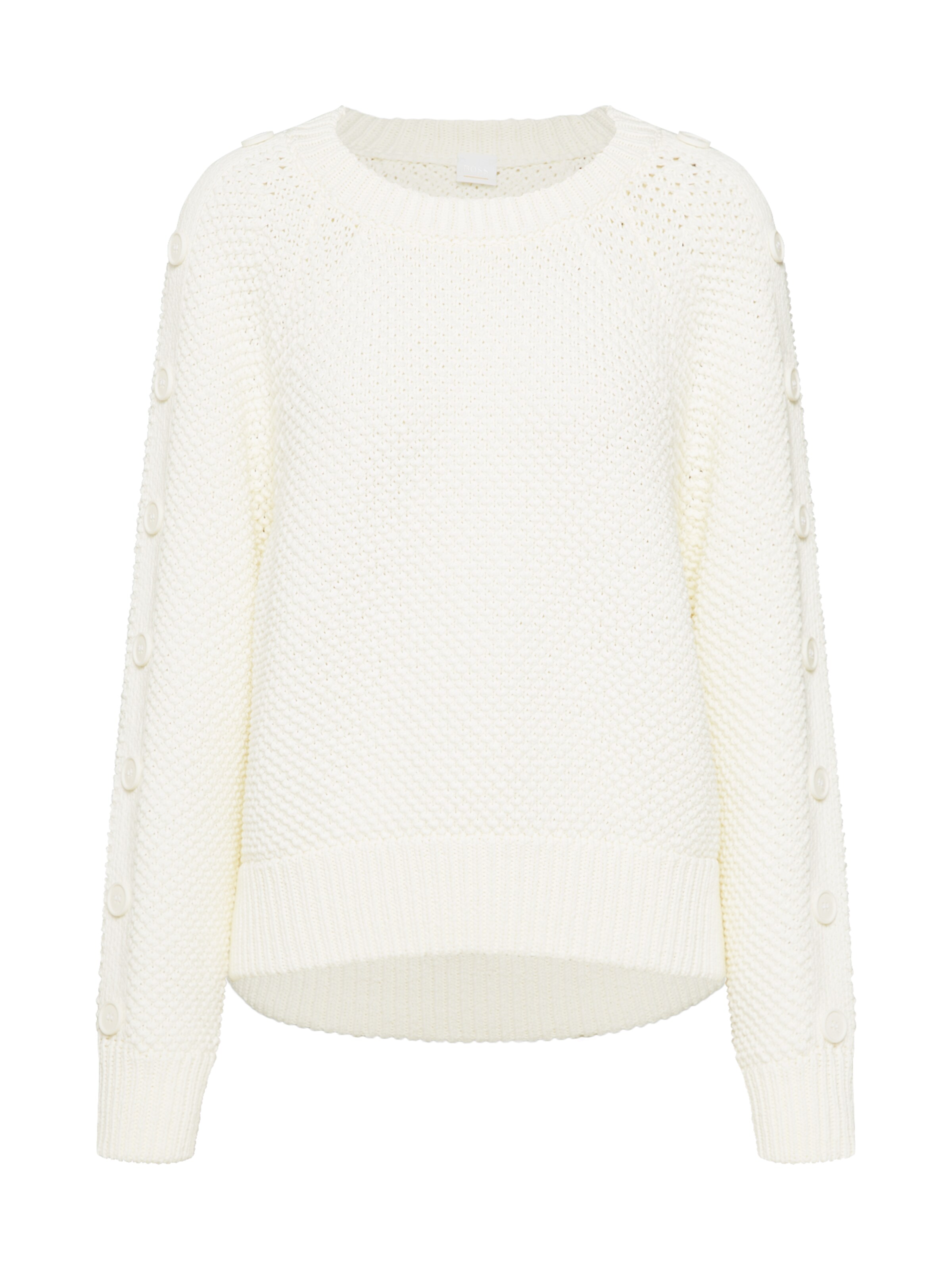 BOSS - Trui 'Ivanina' in de kleur Wit
