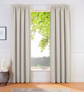 MY HOME Curtains & Drapes in Beige