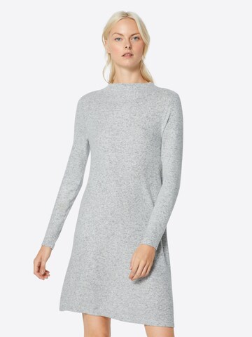 Robes en maille 'KLEO' ONLY en gris : devant