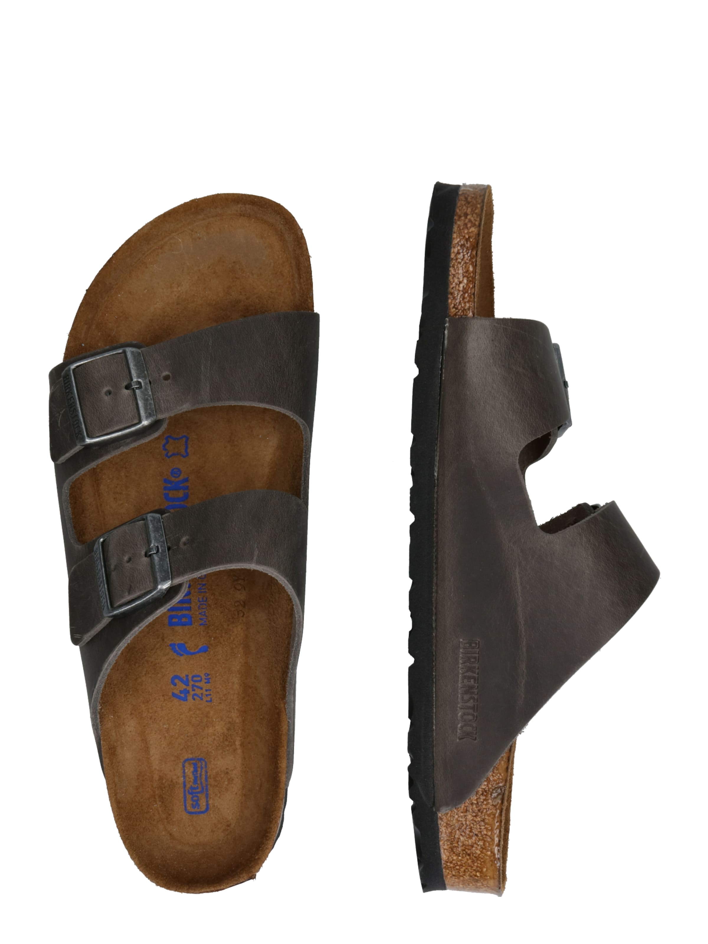 BIRKENSTOCK Mule 'Arizona' in Grey