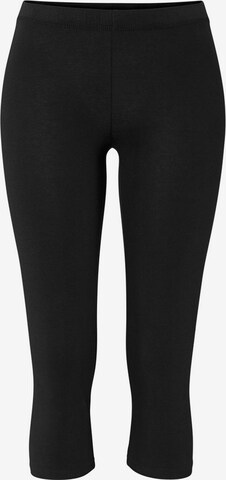 MELROSE Skinny Leggings in Black: front