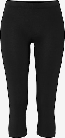 MELROSE Skinny Leggings in Black: front